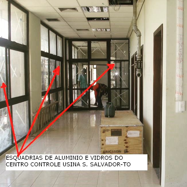 Porta de Alumínio para Área Gourmet